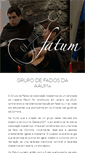 Mobile Screenshot of fatum.aauma.pt